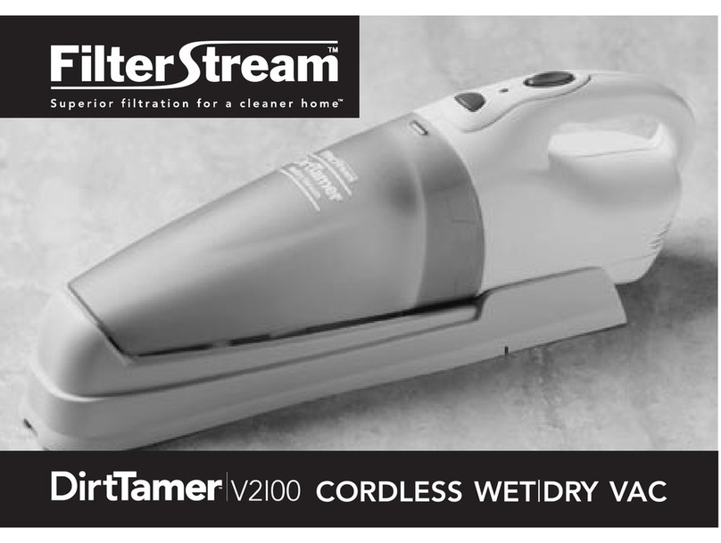 FilterStream DirtTamer V2100 User manual