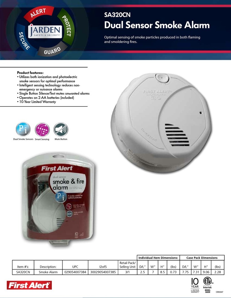 First Alert SA320CN Specifications
