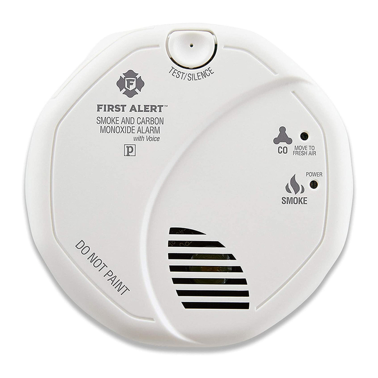 First Alert SCO7 User manual
