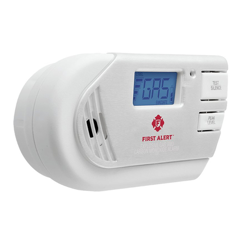 First Alert Model GCO1 User manual