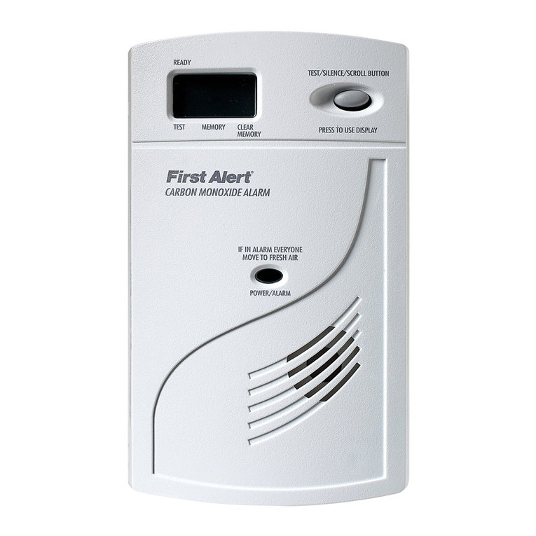 First Alert co614 user manual