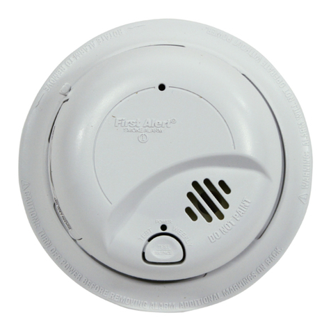 First Alert 9120 Series user manual