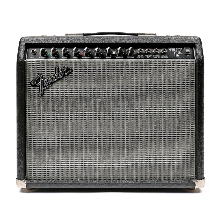 Fender PRINCETON 112 PLUS PR 290 owner's manual