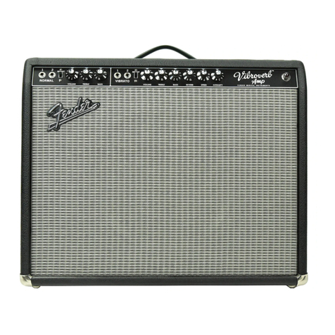 Fender 64 Vibroverb operating instructions