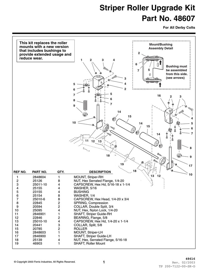 Ferris Derby Colts 48607 parts list