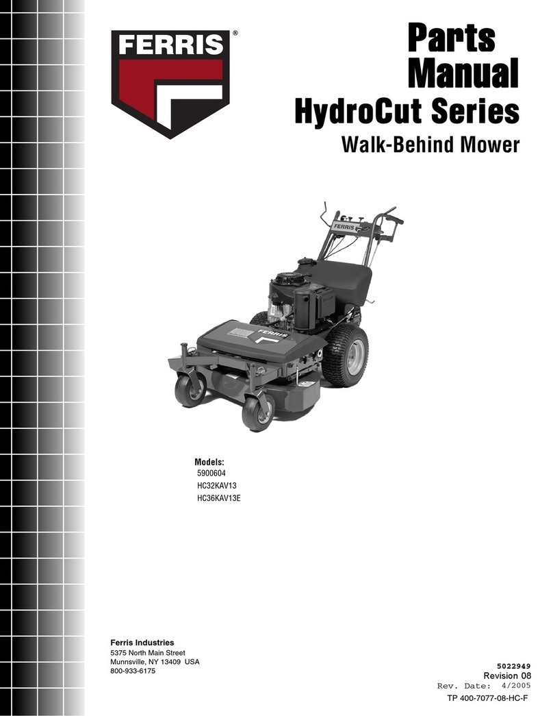 Ferris HydroCut HC32KAV13 User manual