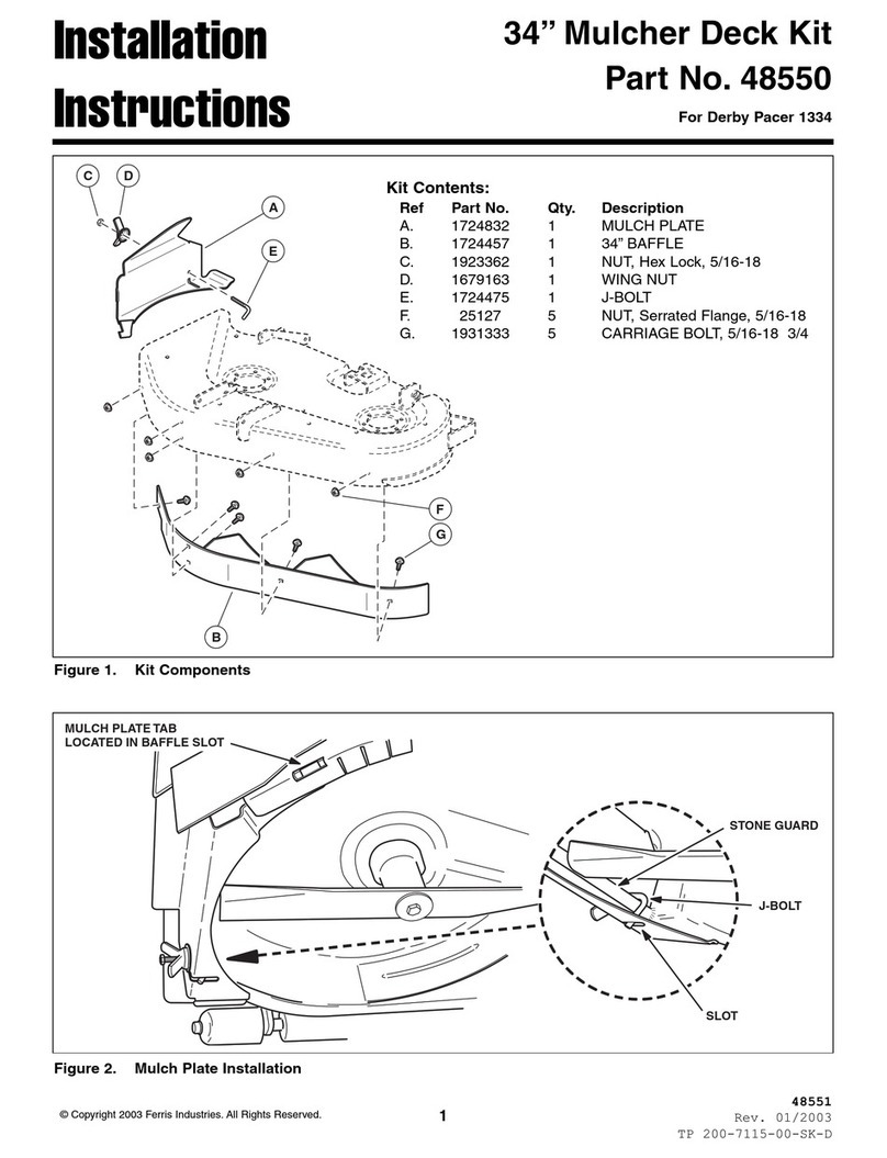 Ferris 48550 User manual Ferris 48550 User manual
