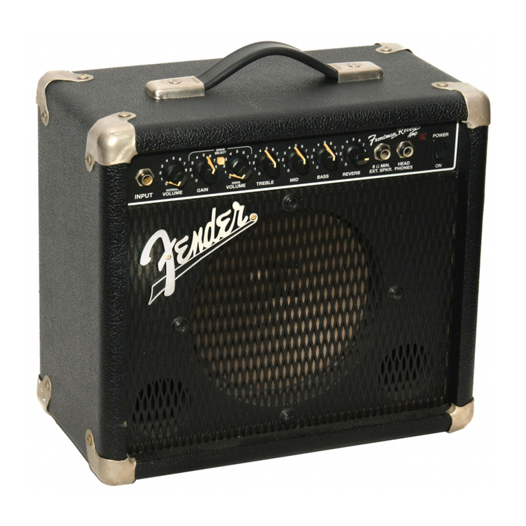 Fender Bullet Amp PR 241 owner's manual
