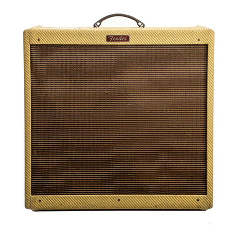 Fender Musical Instrument Amplifier User manual