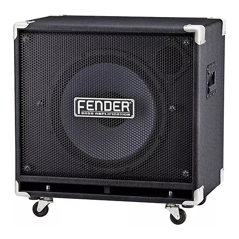 Fender Bassman 115 User manual