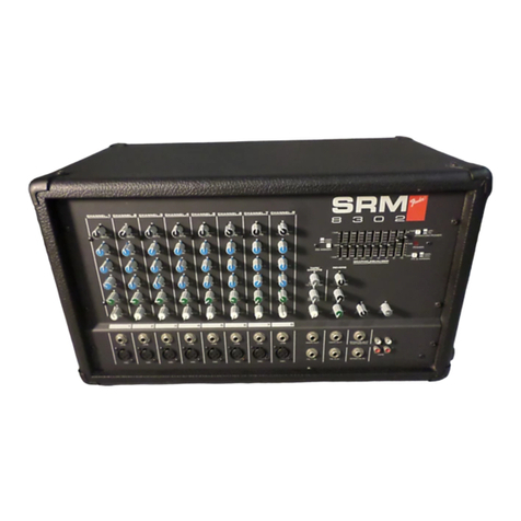 Fender SRM 6302 owner's manual