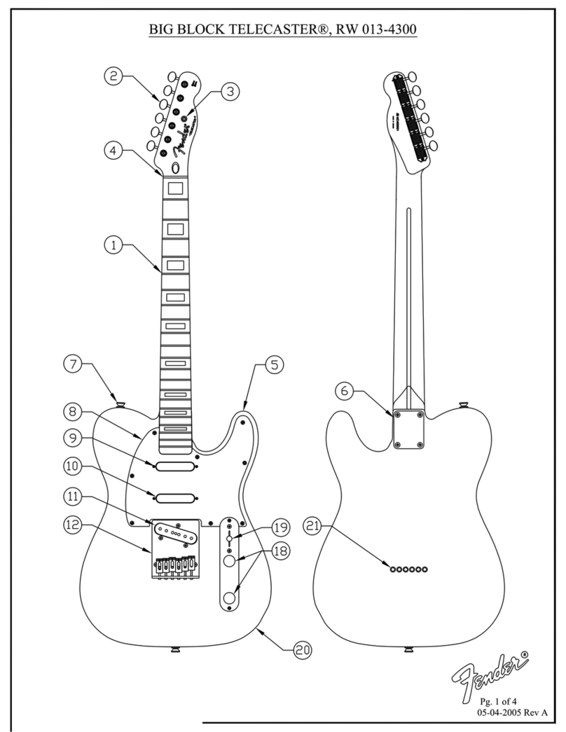 Fender RW 013-4300 brochure