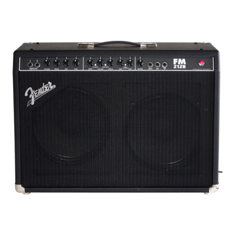Fender Frontman 212R User manual