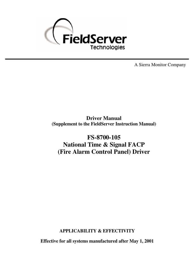 FieldServer FS-8700-105 Release note