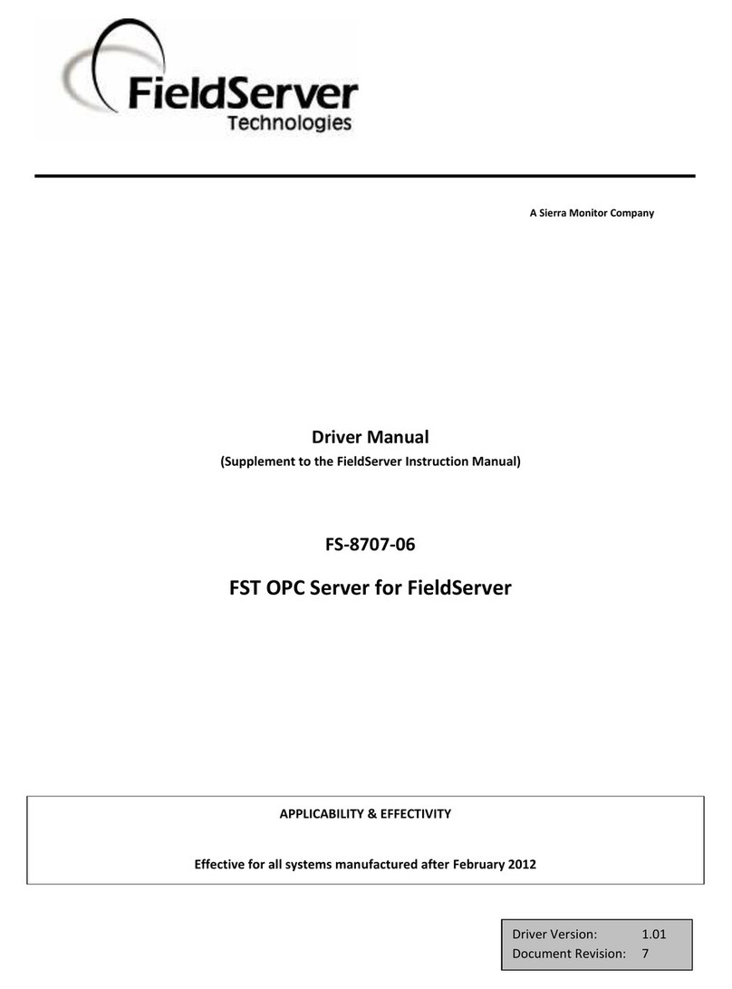 FieldServer FS-8707-06 Release note