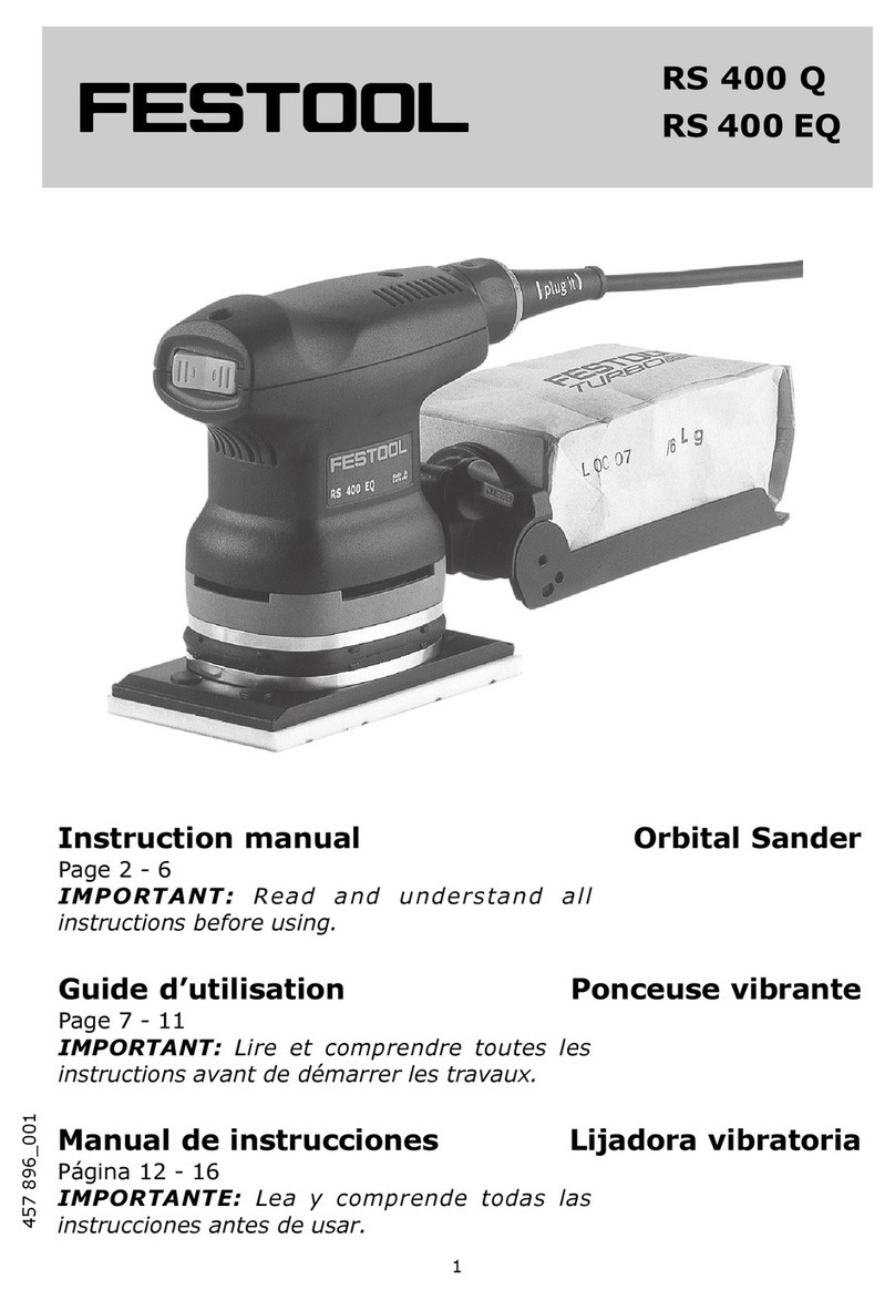 Festool RS 400 EQ User manual