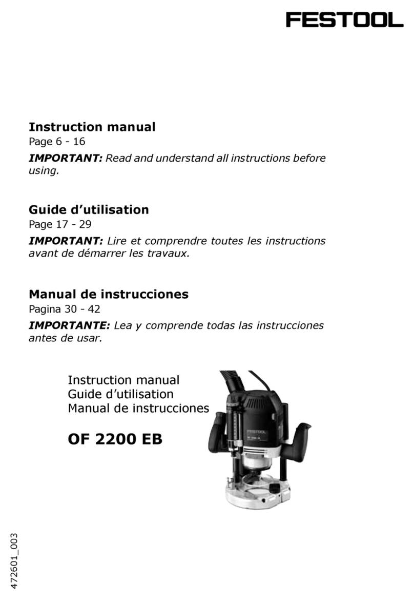 Festool OF 2200 EB User manual