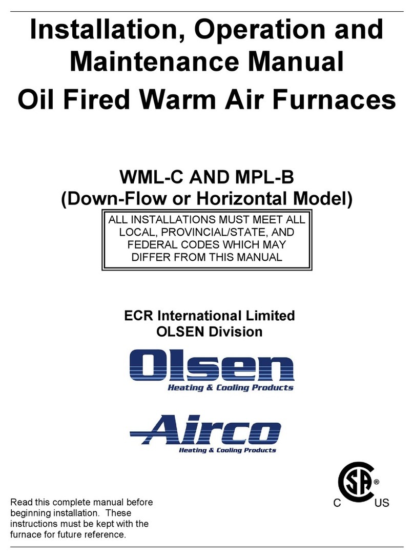 ECR International WML-C Operation and maintenance manual