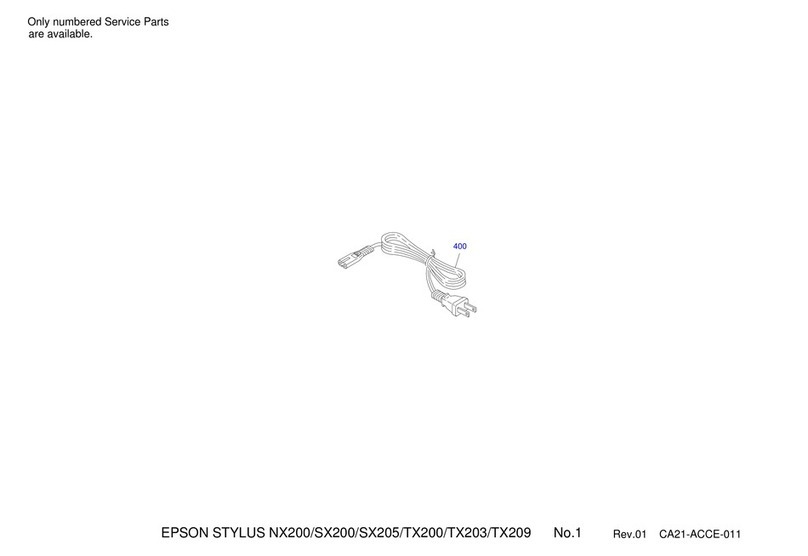 Epson Stylus SX205 Guide