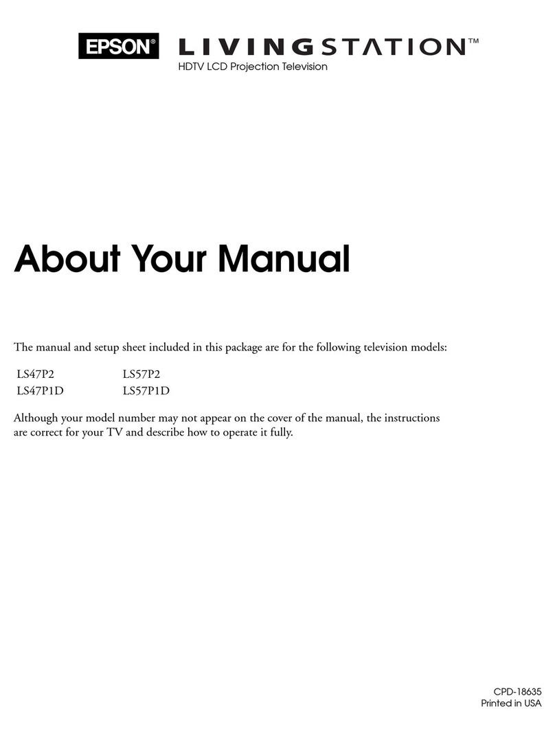 Epson LivingStation LS47P1D user manual