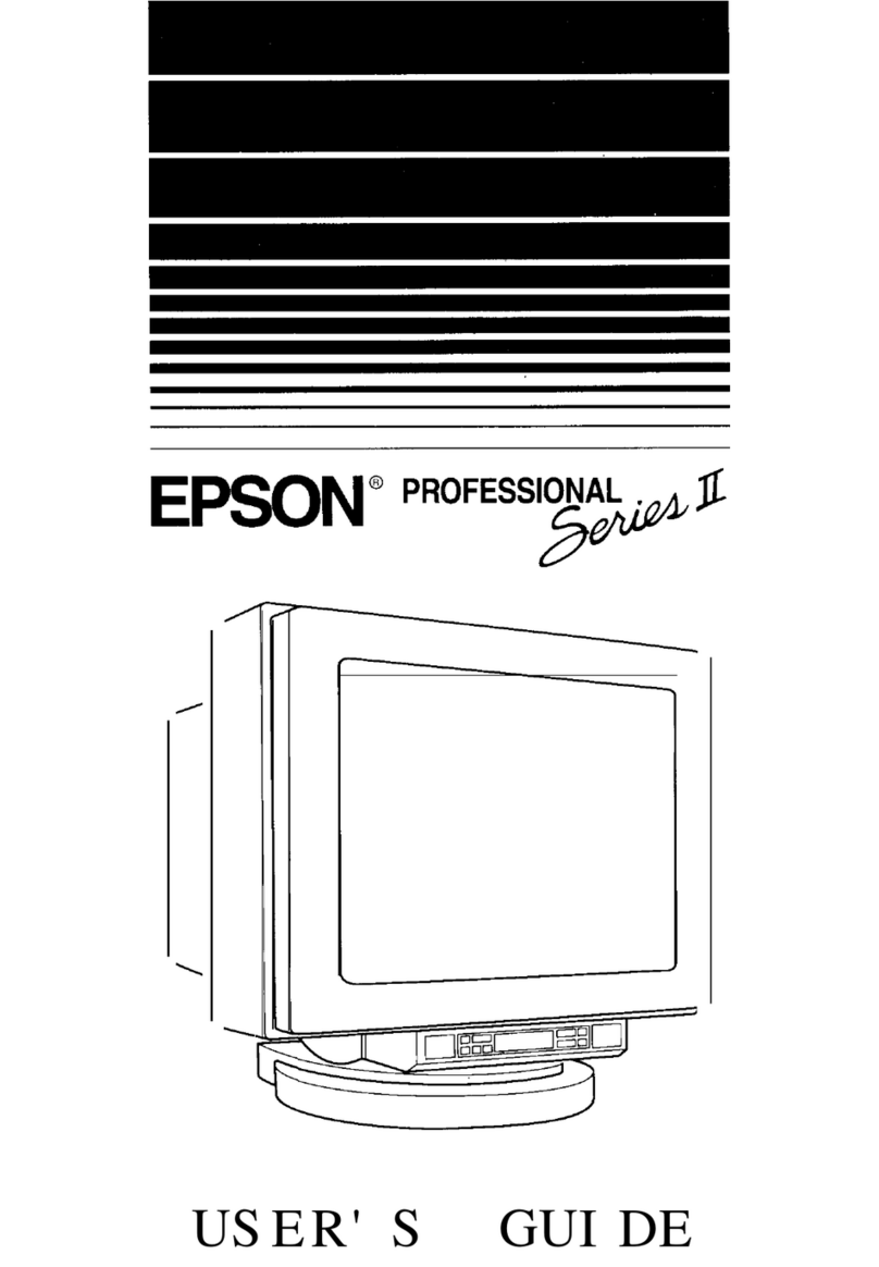 Epson Professional Series II User manual