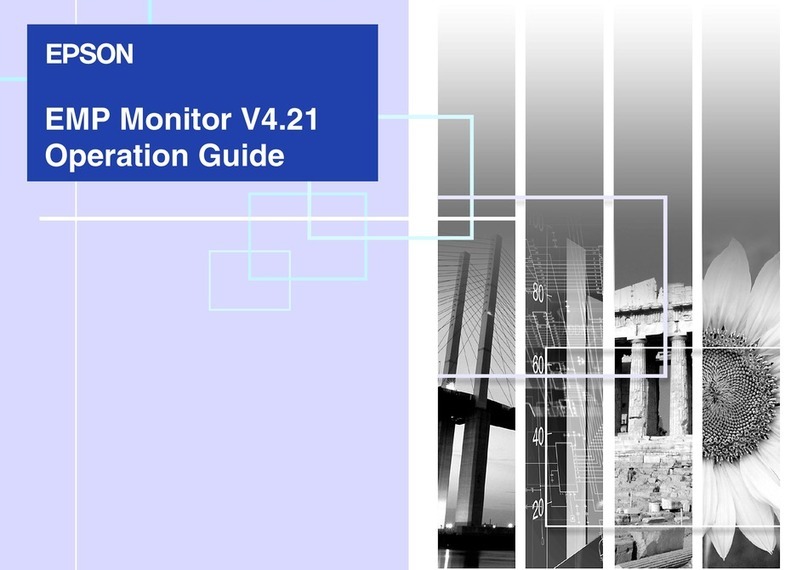 Epson EMP Monitor V4.21 User manual