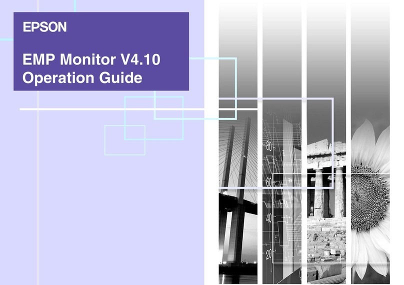 Epson EMP Monitor V4.10 User manual