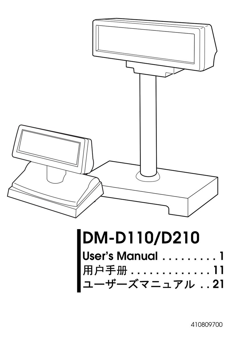 Epson DM D110 User manual Epson DM D110 User manual