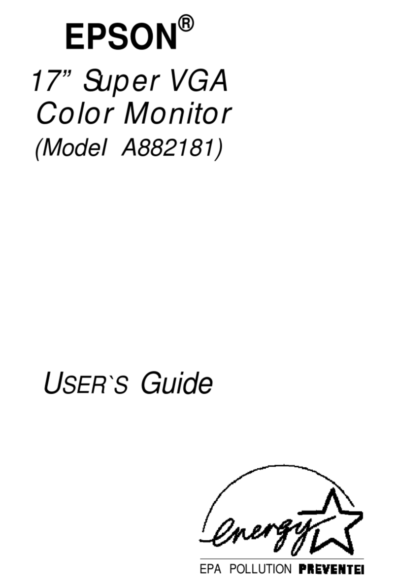 Epson A882181 User manual