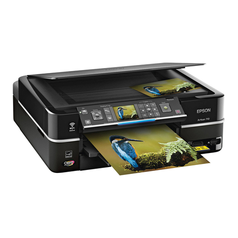 Epson Artisan 710 Series Instruction Manual