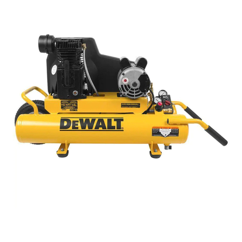 DeWalt Contractor's Electric Wheeled Portable Air Compressor... User manual
