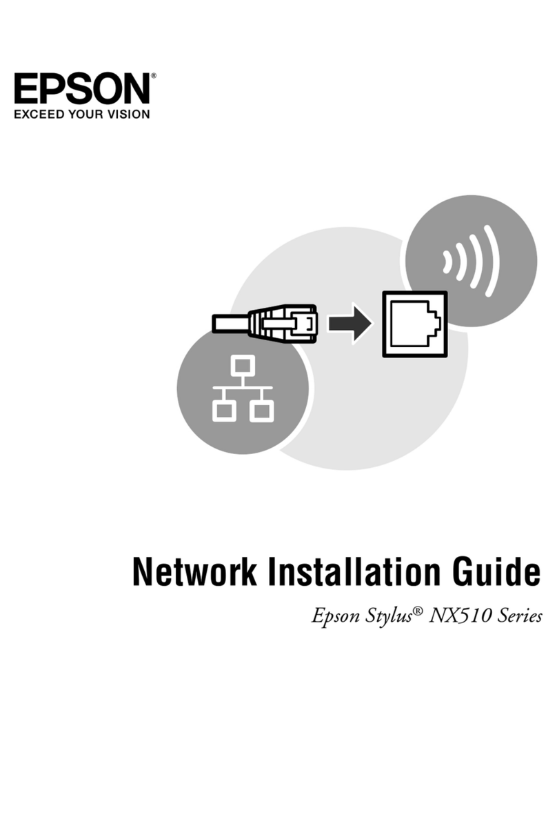 Epson Stylus NX510 User manual
