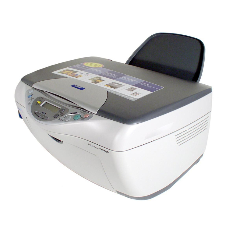 Epson CX5400 - Stylus Color Inkjet Quick reference guide