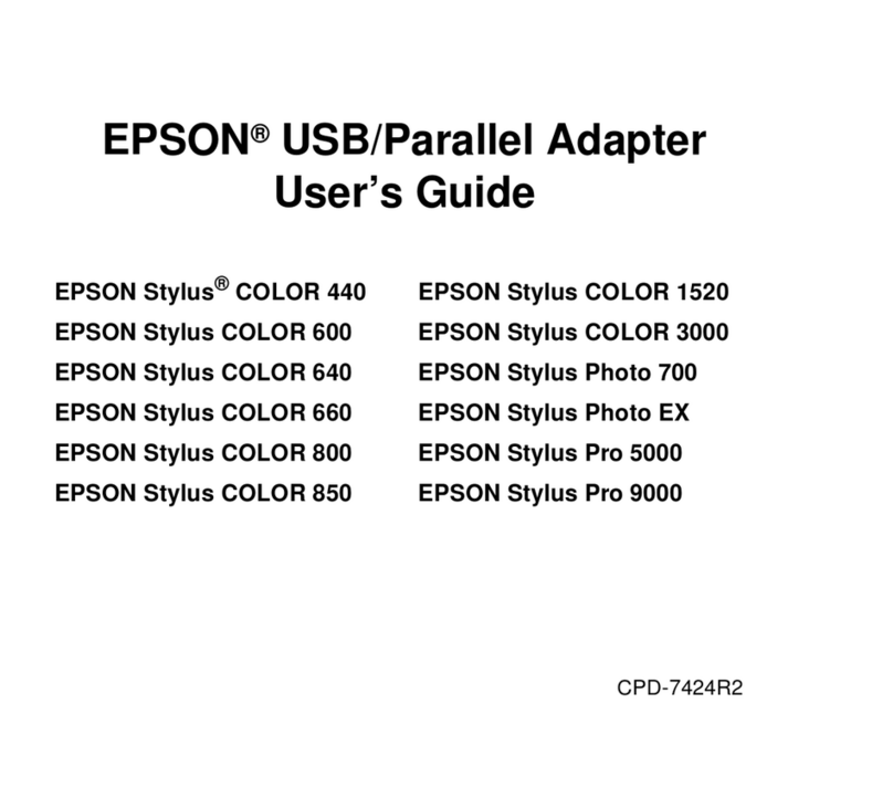 Epson 400 Series user guide