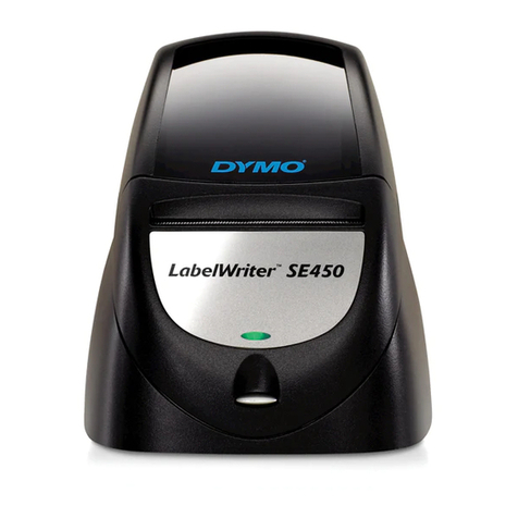 Dymo LabelWriter SE450 Label Printer Use and care manual