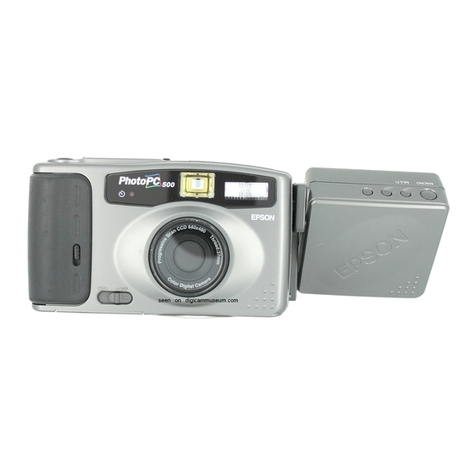 Epson PhotoPC 500 User manual