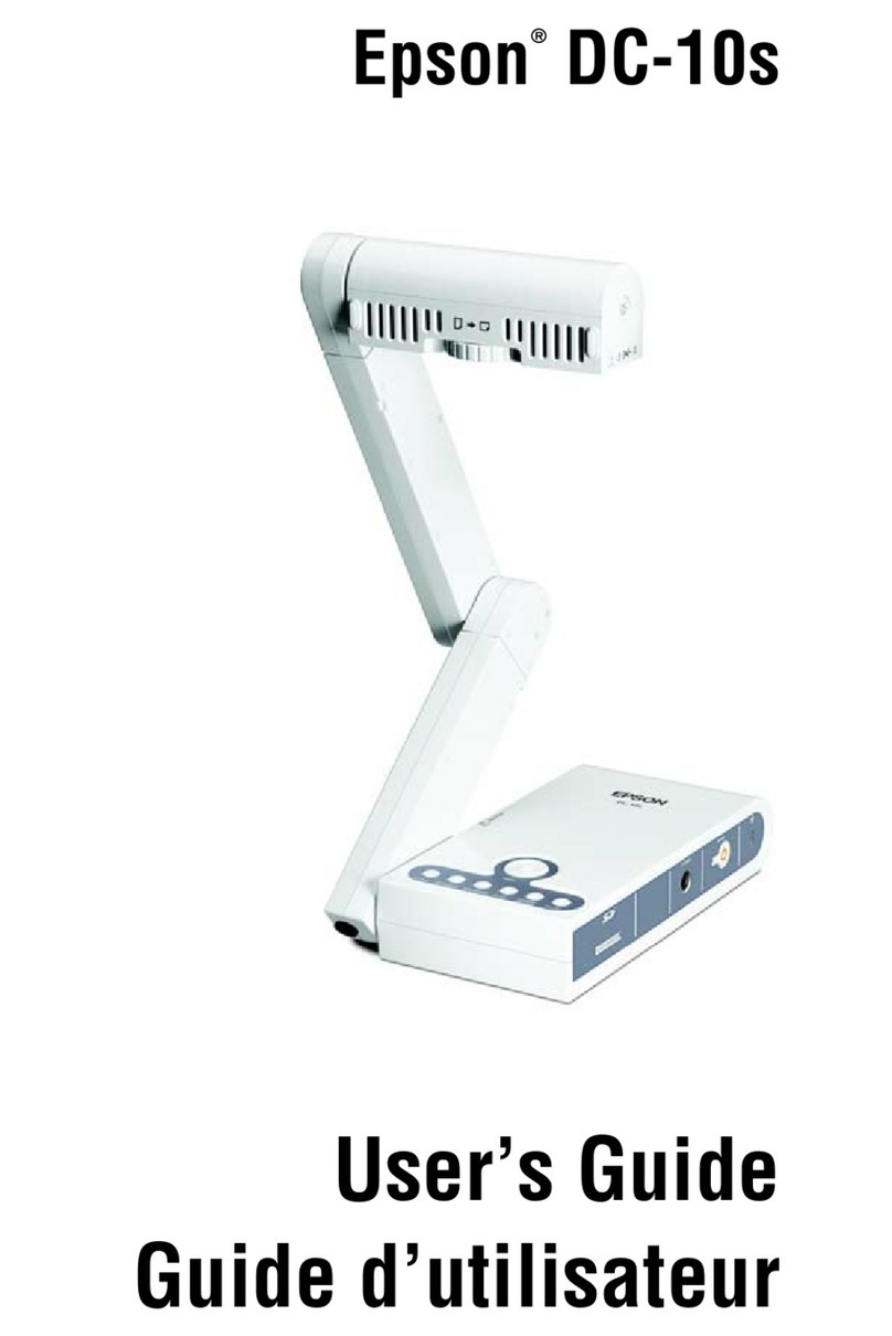 Epson DC-10s - Document Camera user guide
