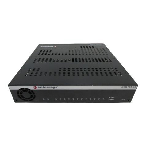 Enterasys Enterasys D2 D2G124-12P Cli reference guide