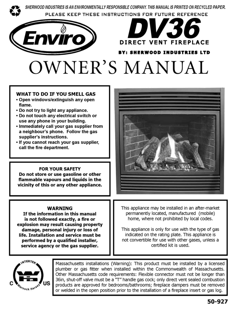 Enviro 50-927 owner's manual Enviro 50-927 owner's manual