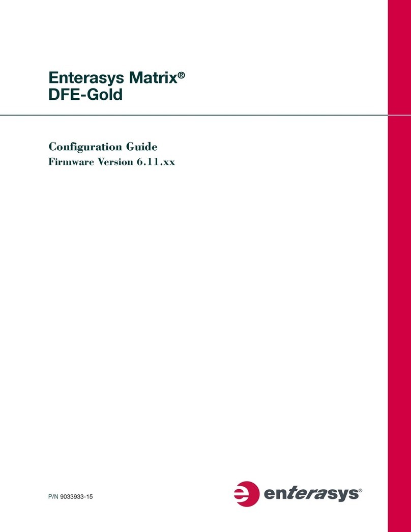 Enterasys Enterasys Matrix DFE-Gold Series Configuration guide