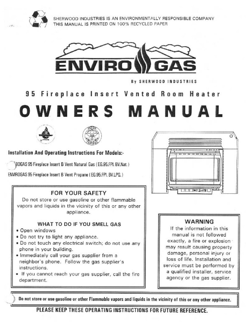 Enviro . EG.95.FPI.BV.LPG owner's manual Enviro . EG.95.FPI.BV.LPG owner's manual
