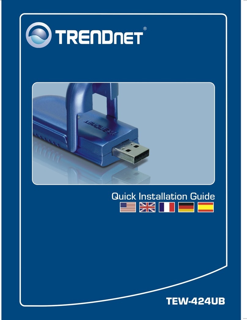 TRENDnet TEW-424UB User manual