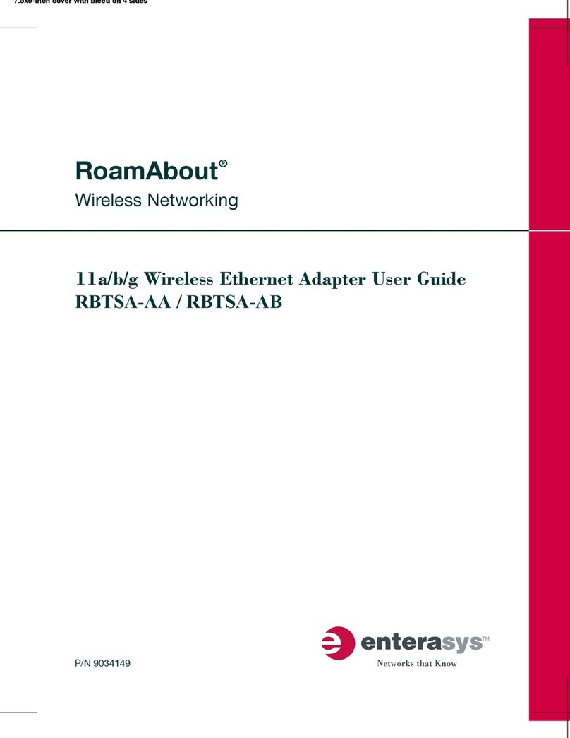 Enterasys RBTSA-AA user guide
