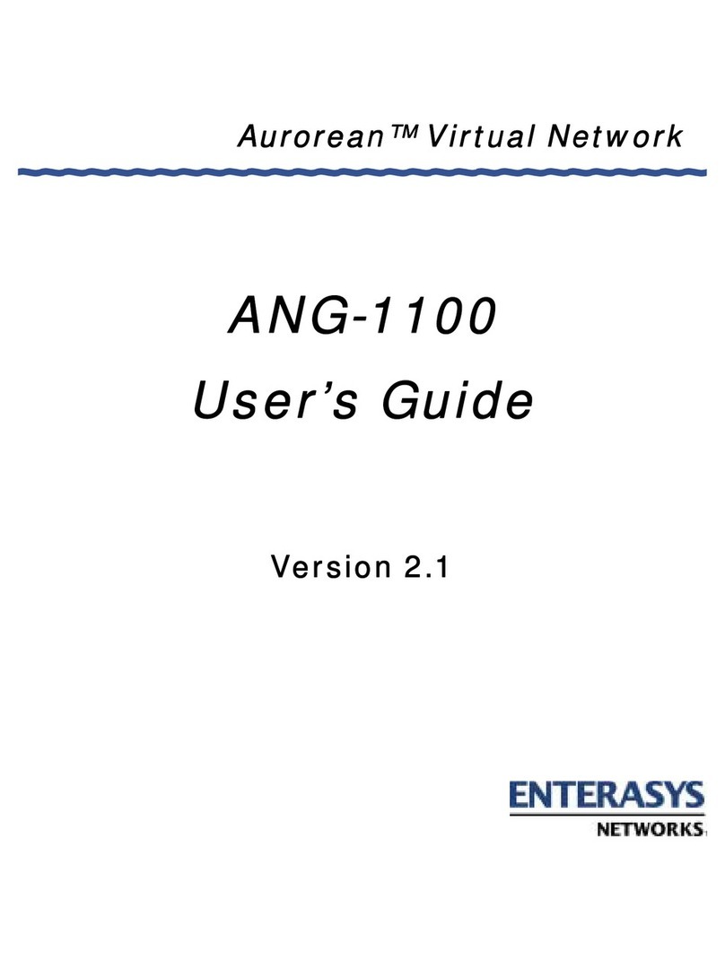 Enterasys ANG-1100 Series user guide