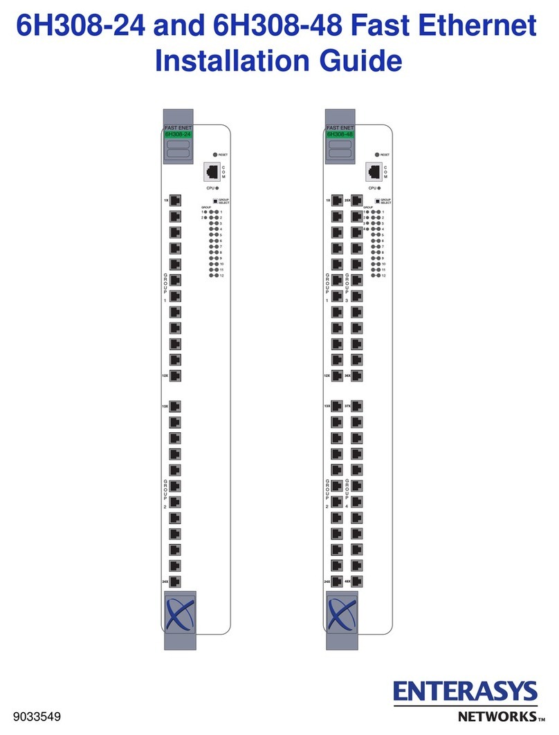 Enterasys 6H308-24 installation guide