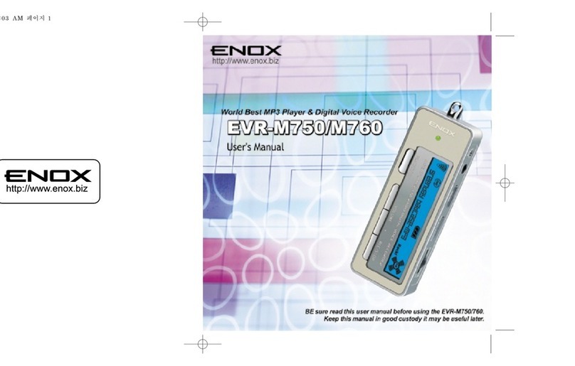 Enox EVR-M760 user manual