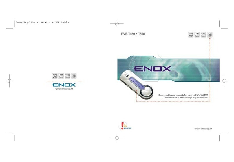 Enox T550 user manual