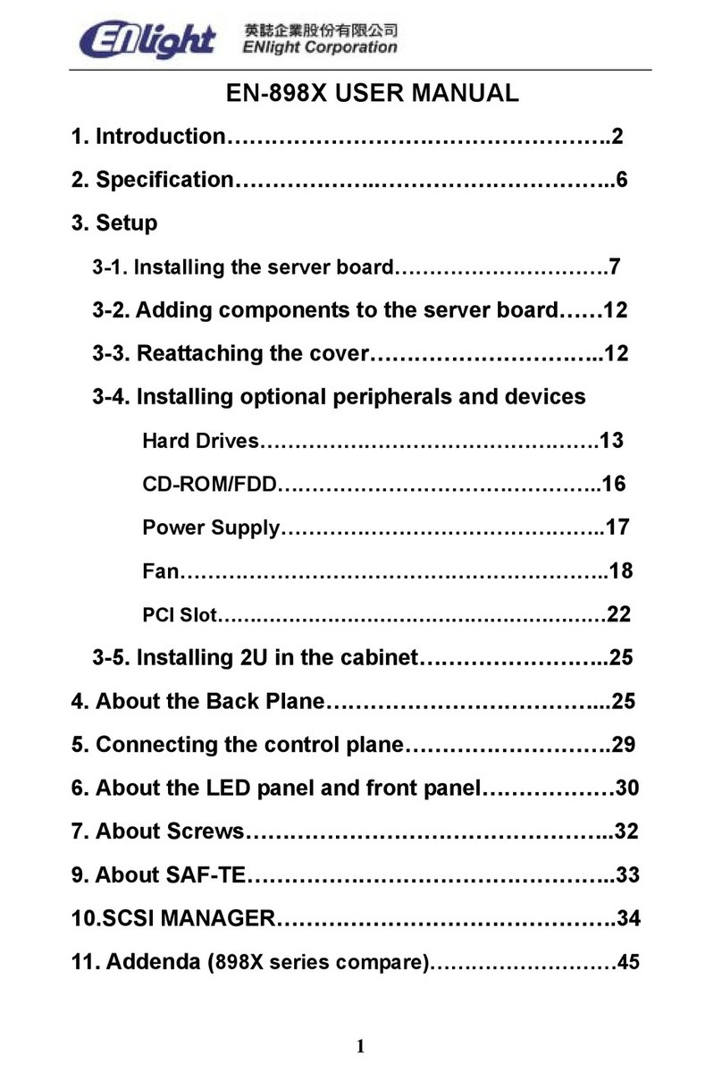 Enlight EN-898X user manual