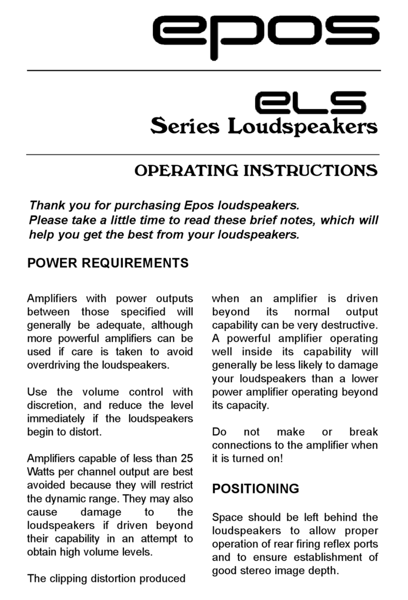 EPOS ELS Series operating instructions