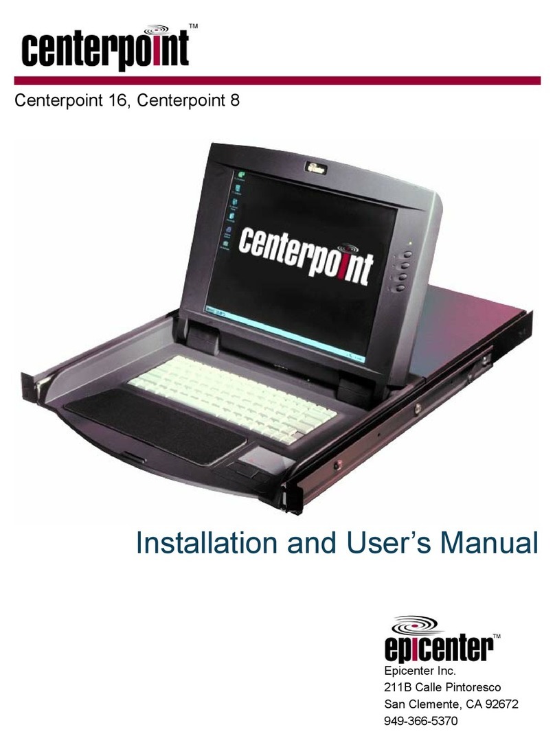 Epicenter Centercade 16 Installation and user manual